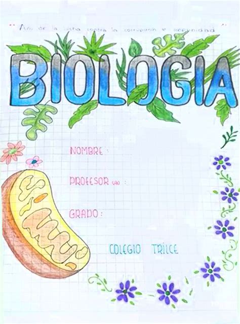 Caratula De Biología