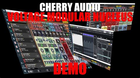 Free Modular Synthesis With Cherry Audio Voltage Modular Nucleus YouTube