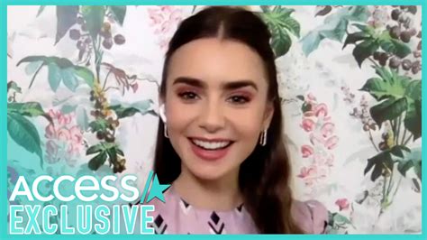 Watch Access Hollywood Interview Lily Collins Reacts To Emily In