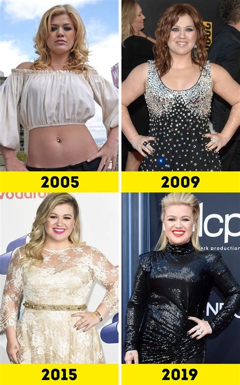 Let's look back at our favorite moments from her music career and life! Kelly Clarkson Then And Now | Then and now photos, Female ...