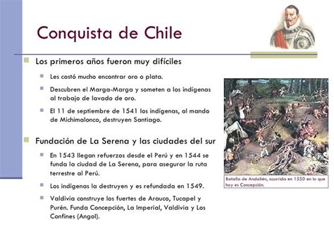 Descubrimiento Conquista Y Colonia De Chile