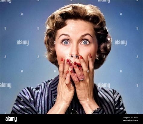 1950s 1960s Surprised Woman In Hi Res Stock Photography And Images Alamy