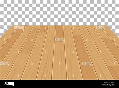 Vector Wood Table Top On Isolated Background Stock Vector Image And Art