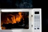 Microwave Fire Images
