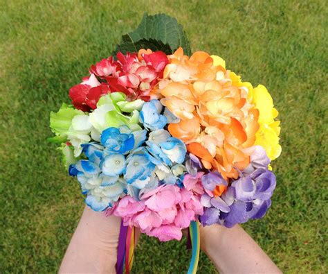 Rainbow Bouquet 6 Steps With Pictures Instructables