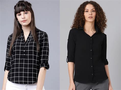 Black Shirts For Womens 15 Stylish And Stunning Designs