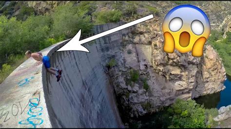 Hanging From 300 Foot Cliff In 4k Youtube