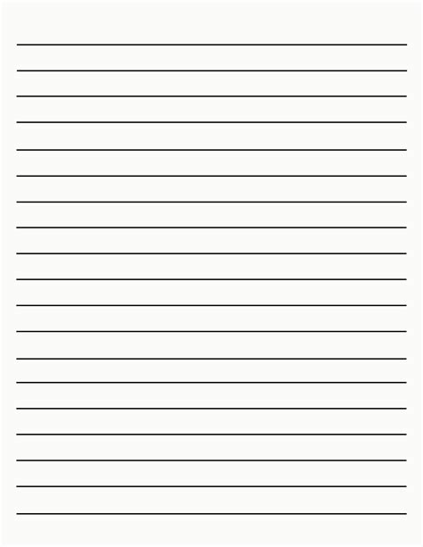 Lined Paper With Lines In The Middle And One Line At The Bottom On