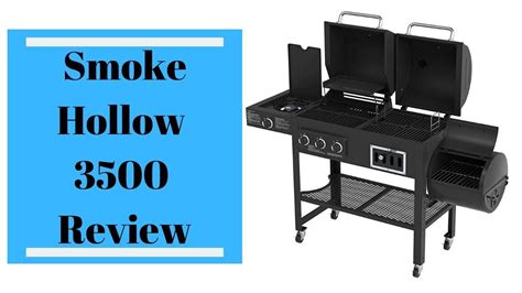 Smoke Hollow 3500 Review 4 In 1 Combination 4 In 1 Combination Smoke