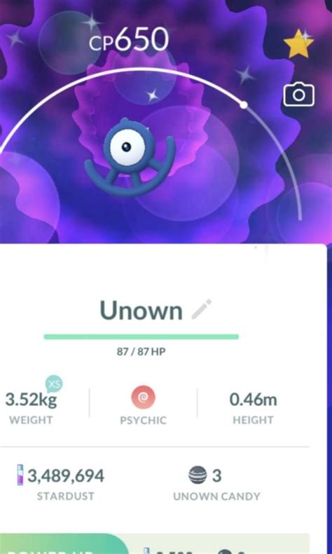 Pokemon Go Shiny Unown Hobbies And Toys Toys And Games On Carousell