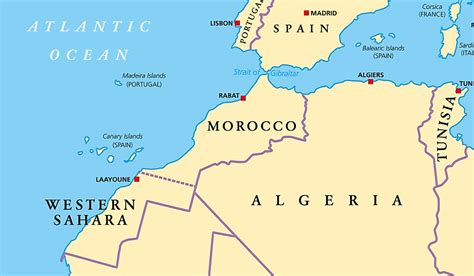 What Is The Sahrawi Arab Democratic Republic Western Sahara Worldatlas