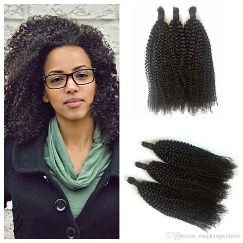 10x formation natural touch braid 30. 4a,4b,4c Afro Kinky Curly Human Hair Bulk For Braiding 8 ...