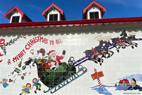 A Festive Adventure To Santa Claus House In North Pole Alaska