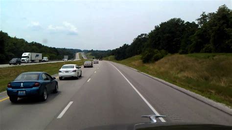 Interstate 71 South In Near Verona Kentucky Youtube