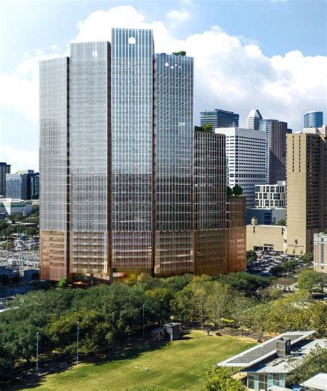 Bjarke Ingels Group Designs 1550 On The Green Tower For Houston
