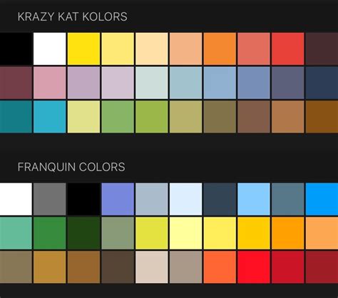 Free Procreate Color Swatches Palettes For Painti Georg S