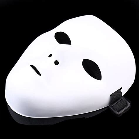 Halloween Party White Face Cool Mask Ghost Dance Masquerade Scary Masks