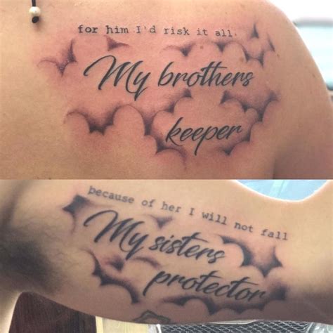 1001 Ideas For Matching Brother And Sister Tattoos
