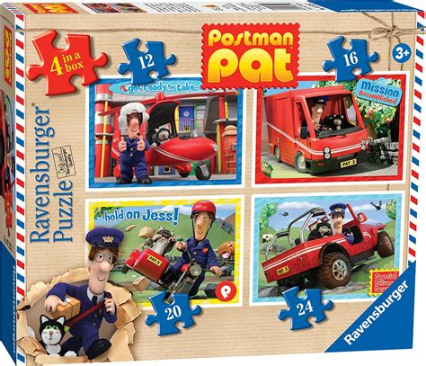 Ravensburger Postman Pat Box Of 4 Uk Toys And Games