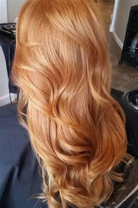 2019 Trendy Wild Fashion Hair Color Strawberry Blonde In 2020 Warm