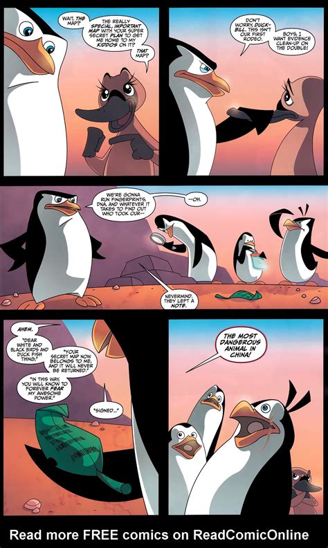 Read Online Penguins Of Madagascar Comic Issue 3