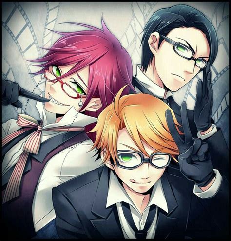 Grell William Ronald Grim Reapers Black Butler Black Butler Grell