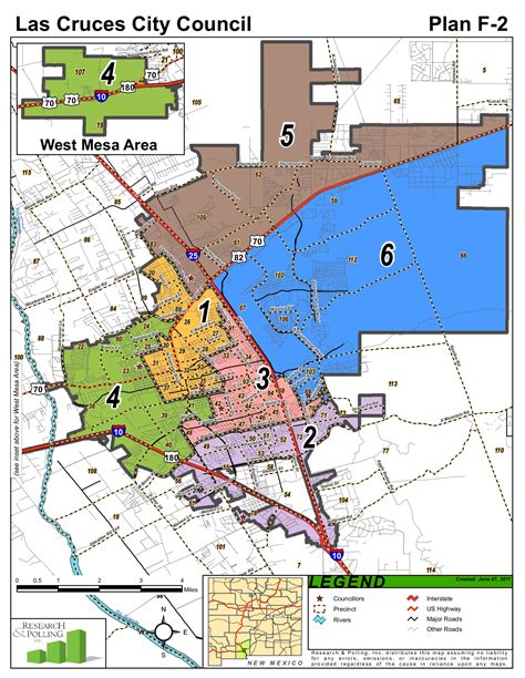 Las Cruces City Map Camila Violante