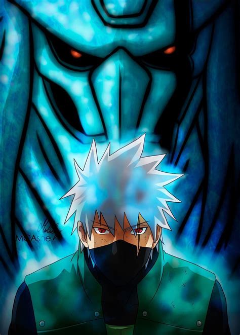 Kakashi Lightning Blade Sharingan Wallpapers On Wallpaperdog