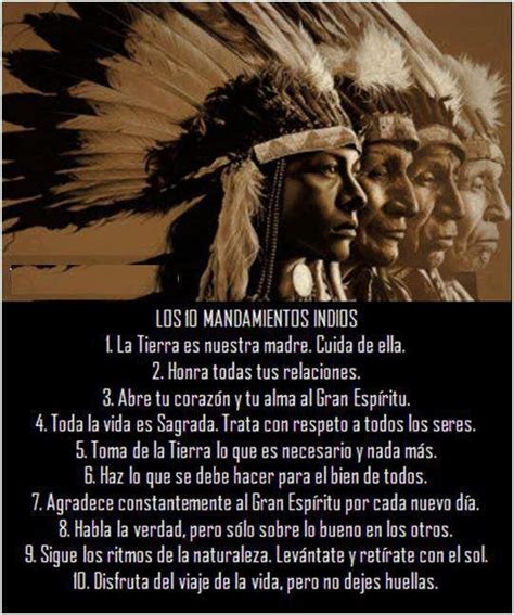 Sabiduría Ancestral De Los Indios De Norteamérica Proverbio Nativo