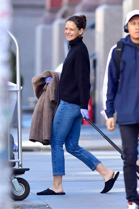 It was a lot of attention, and i had a little child on top of it. KATIE HOLMES Leaves Her Apartment in New York 03/27/2020 ...