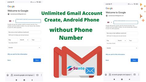 How To Create Unlimited Gmail Account Without Phone Verification