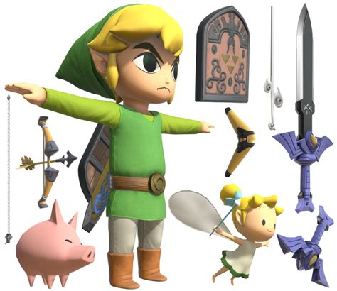 Nintendo Switch Super Smash Bros Ultimate Toon Link The Models Resource