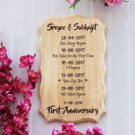 OUR LOVE STORY TIMELINE CUSTOM MADE WOOD SIGN - ArtMasterPro