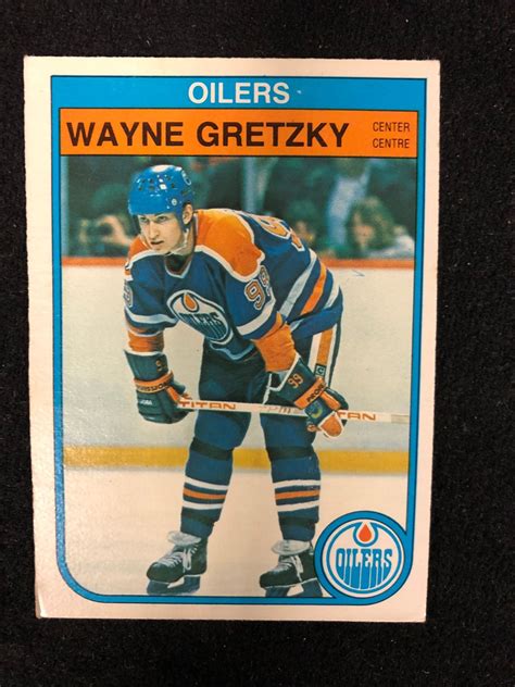 1982 O Pee Chee Wayne Gretzky Hockey Card
