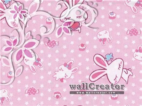 46 Pink Bunny Wallpaper Wallpapersafari
