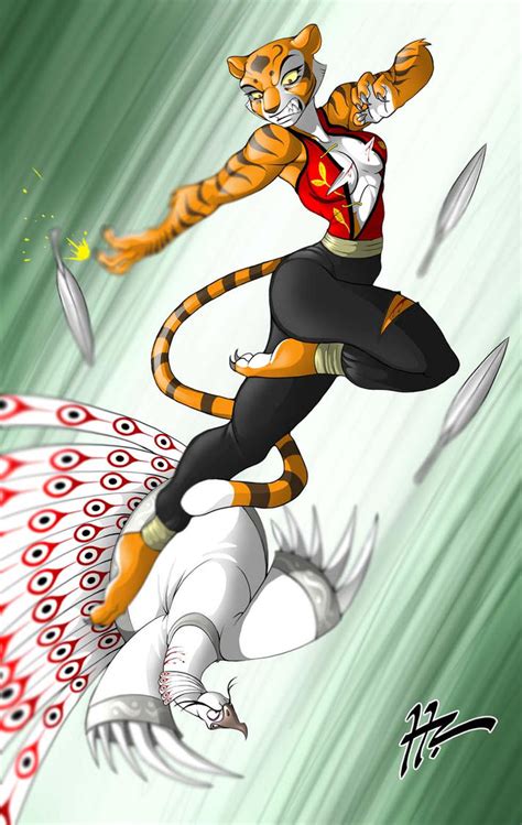 Tigress Vs Shen Complete By Blunt Katana On Deviantart