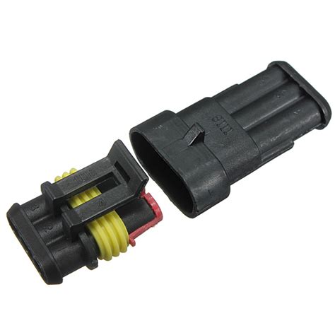 Car Pin Way Sealed Waterproof Electrical Wire Connector Plug Alexnld Com
