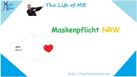 Die städte bochum und duisburg wollen die landesregierung zum umdenken bewegen. Maskenpflicht Nrw] 👤 - YouTube
