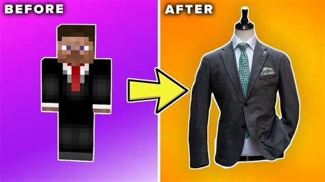 We Made A Real Life Minecraft Suit Youtube