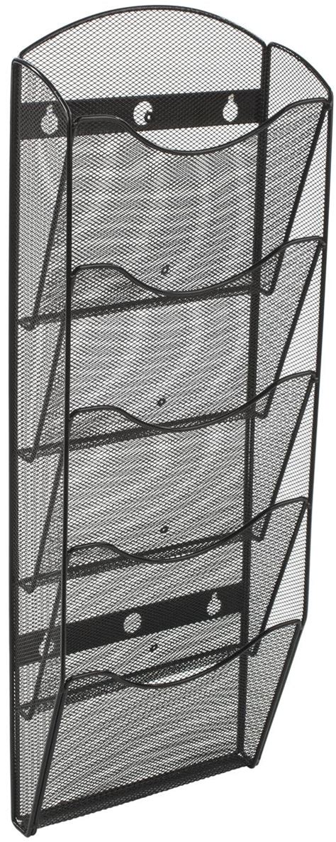 Hanging Mesh Magazine Rack Dividers Included