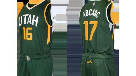 The predominantly black uniform features simplified color bands strikingly positioned. Uni Watch breaks down the new look the Utah Jazz will be ...