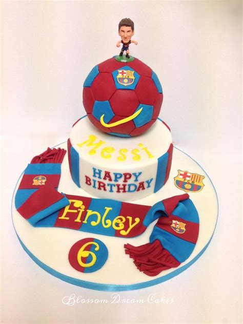 Messi For Finley Decorated Cake By Blossom Dream Cakes Cakesdecor