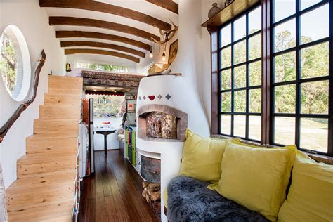 Bohemian Tiny House Constructed Using Reclaimed And Handmade Materials