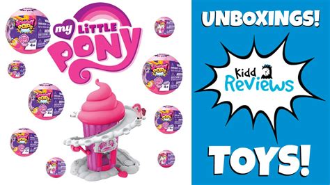 Kidd Reviews My Little Pony Squishy Pop Playset With Mlp Fashems Youtube