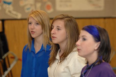 Rocklin Choir Students Sing In Choral Class Photos © 201 Flickr