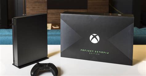 The Limited Edition Xbox One X Brings Project Scorpio Back Xboxone