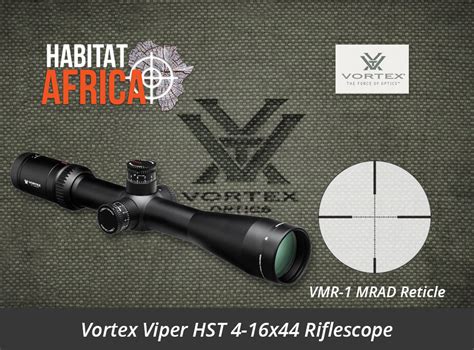 Vortex Viper Hst 4 16x44 Riflescope Vmr 1 Mrad Reticle Sfp Vortex
