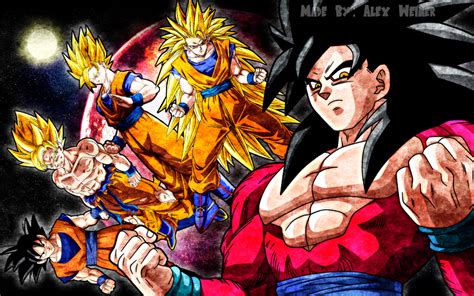 All Forms Of Goku By Gohan Jr On Deviantart