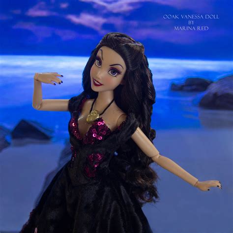 Sold Out Disney Vanessa Little Mermaid Ooak Repainted Doll Etsy