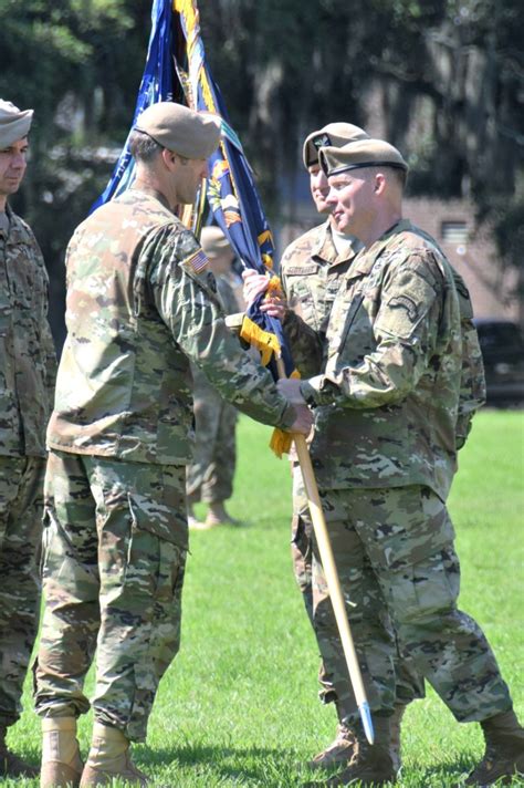 1st Ranger Battalion Conducts Change Of Command In Savannahs Forsyth